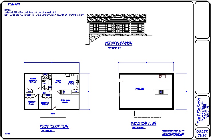 1176 square foot ranch style house