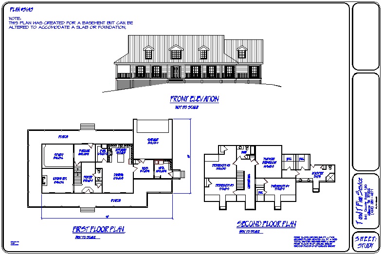 3643 sq. ft. country style home