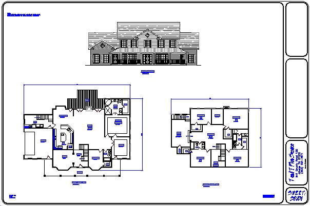 4330 square foor Country style 2 story home